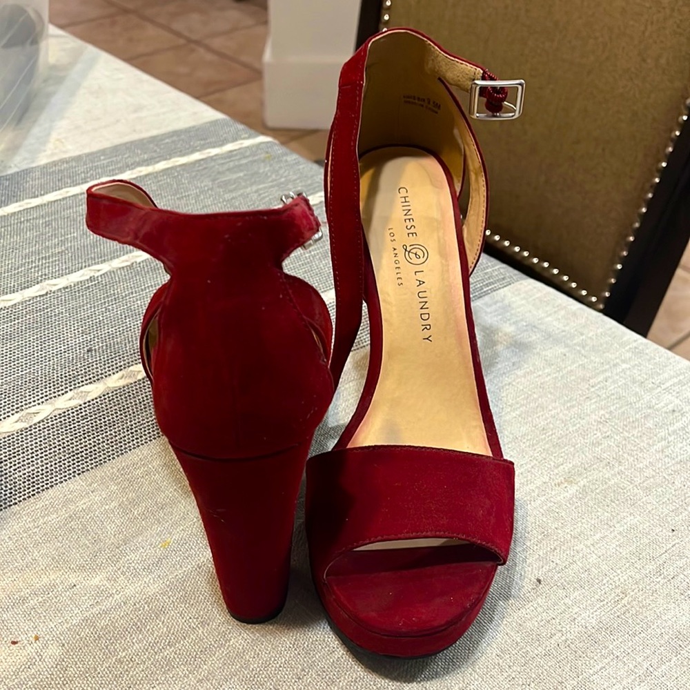 Chinese Laundry red heels